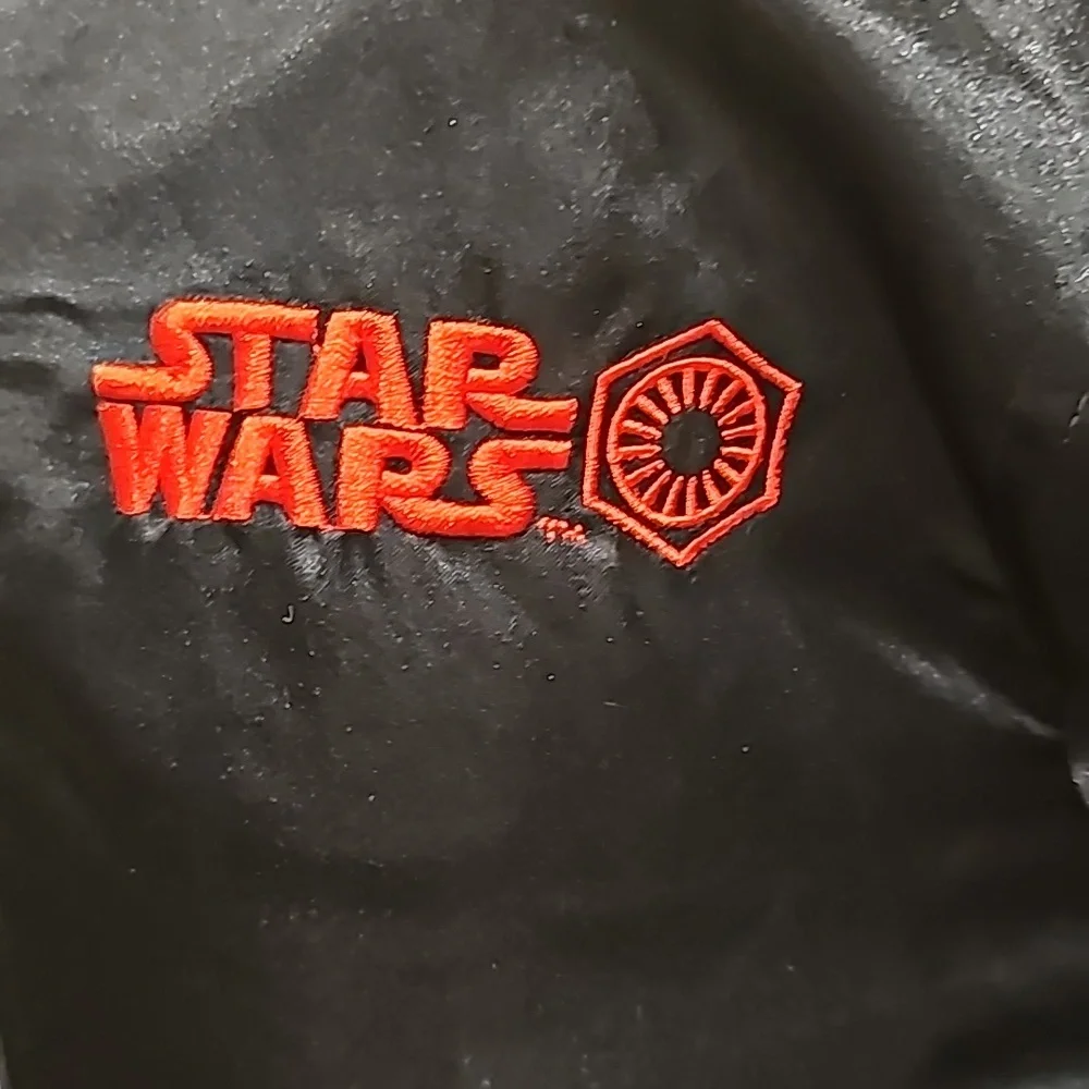 F Disney Star Wars Japanese Fighter Bomber Black Jacket XS